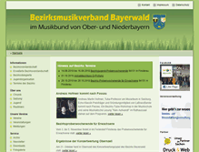 Tablet Screenshot of mon-bayerwald.de
